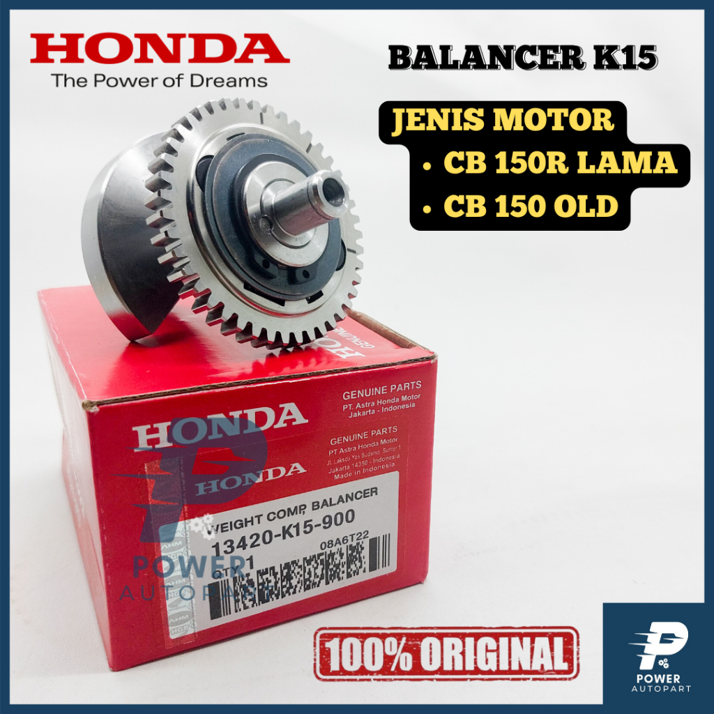 BALANCER ASSY K15 HONDA CB 150R LAMA, CB 150 OLD KUALITAS ASLI ORIGINAL