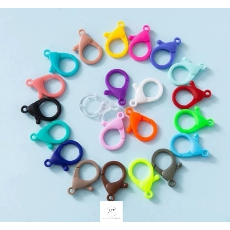 25mm Kokot Udang / Kait Lobster / Masker Kaitan Plastik