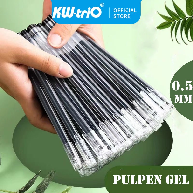 

Gel Pen Pulpen Gel Kapasitas tinggi Warna hitam biru merah pulpen murah 0.5mm