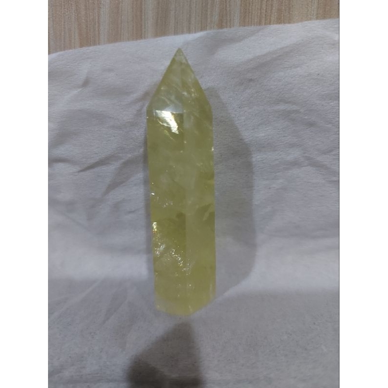 citrine tower point rainbow