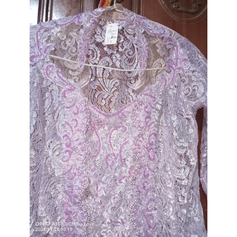 kebaya wisuda brukat kebaya pesta warna Lilac