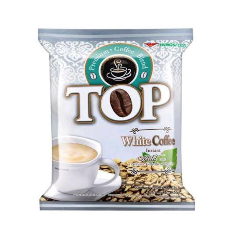 

Kopi top white renteng isi 12