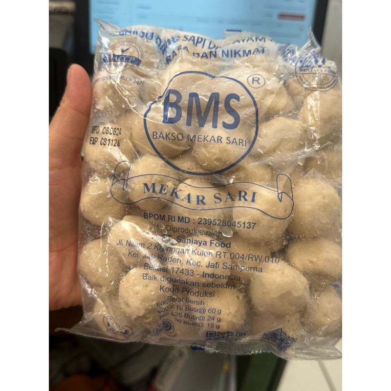 

Bakso Mekar Sari Premium isi 50 butir