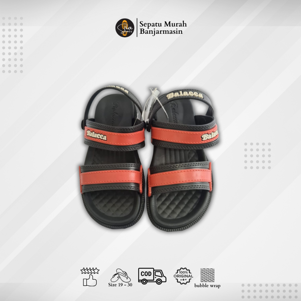 NEW BALACCA BC-049 SANDAL TALI ANAK LAKI-LAKI SENDAL TERBARU UK 25-30 BC-049 KEREN