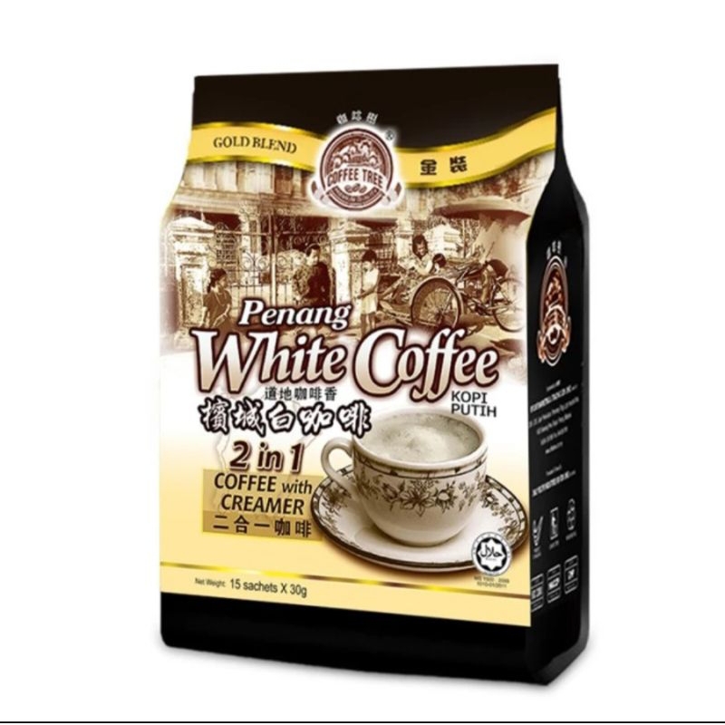 

White coffe Penang tradisional original tea dan coffee