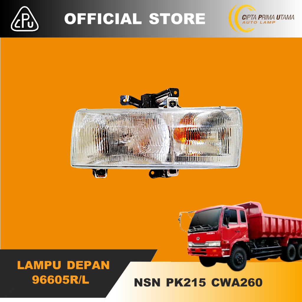 Head Lamp Lampu Depan PK215 CWA260