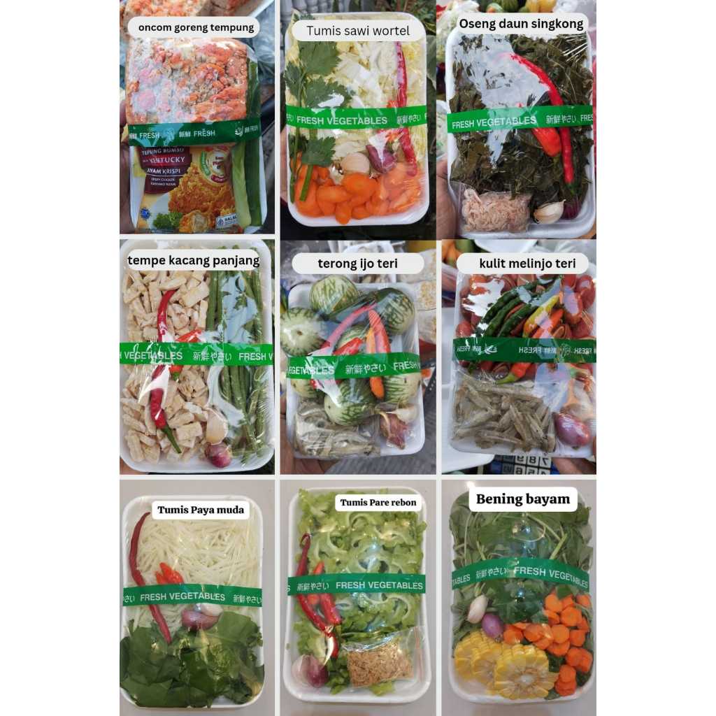 

Paket Sayur SAT SET Siap Masak Hemat Komplit Murah
