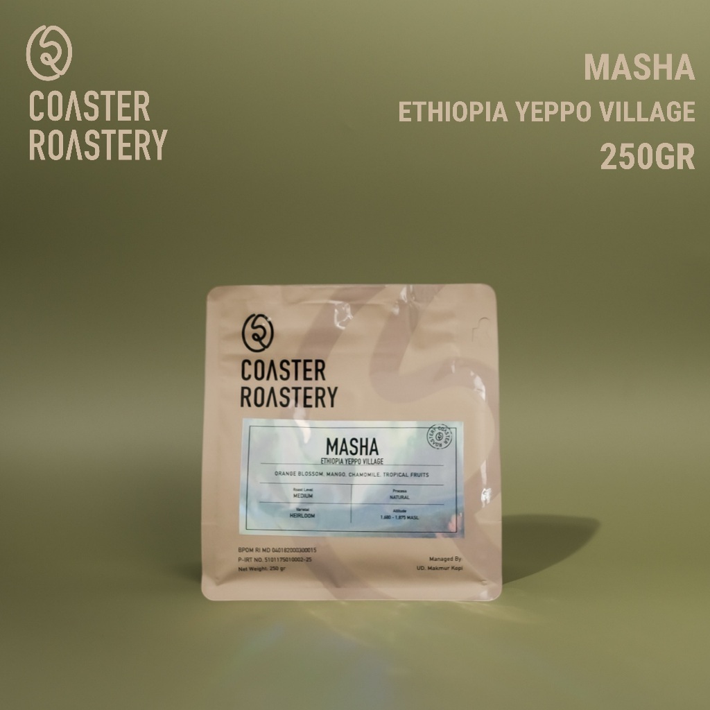 

ARABICA ETHIOPIA MASHA YEPPO VILLAGE BIJI KOPI