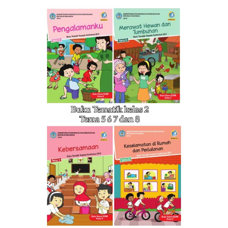 

Buku paket Tematik Tema 5.6.7.8 Kelas 2 Semester 2 Kurikulum 2013