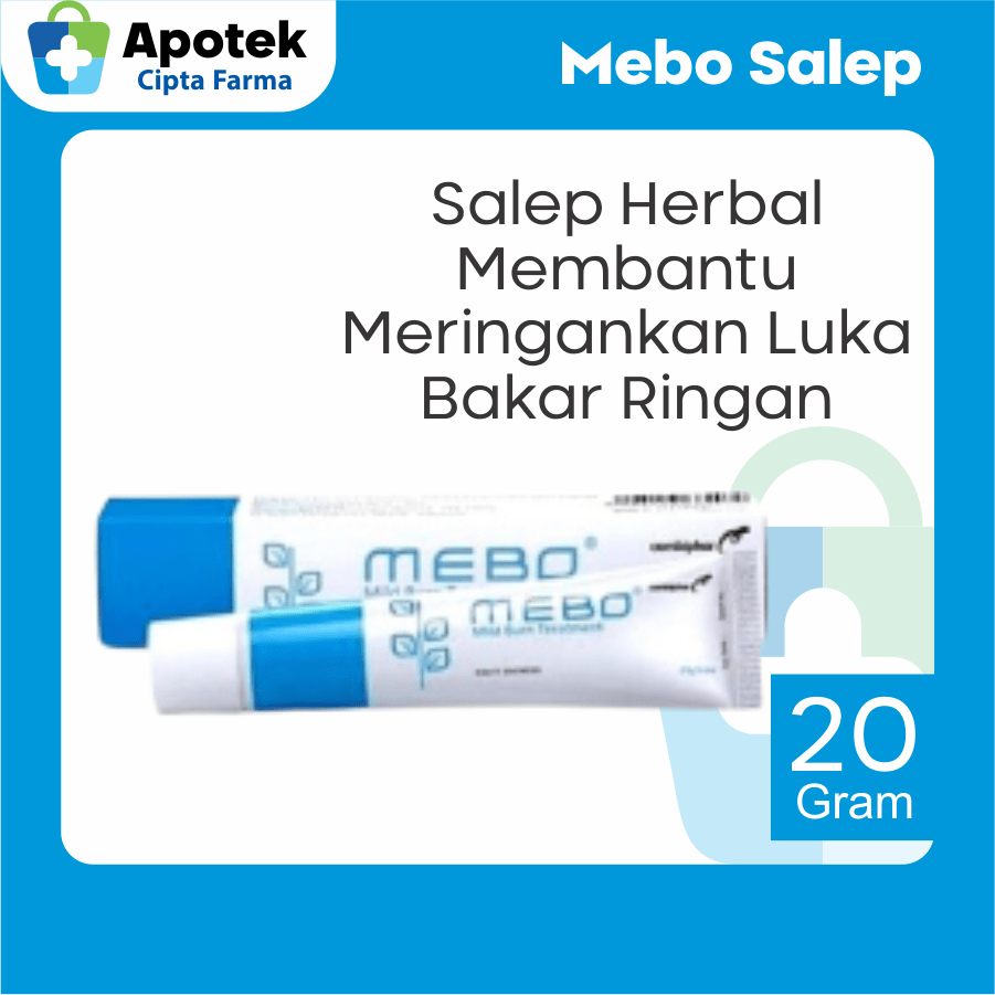 Mebo Salep Luka Bakar Obat Luka Salep Luka Cepat Kering
