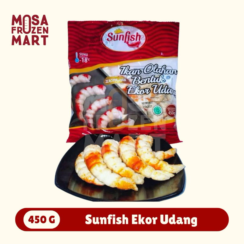 

Sunfish Ikan Olahan Bentuk Ekor Udang 450 G