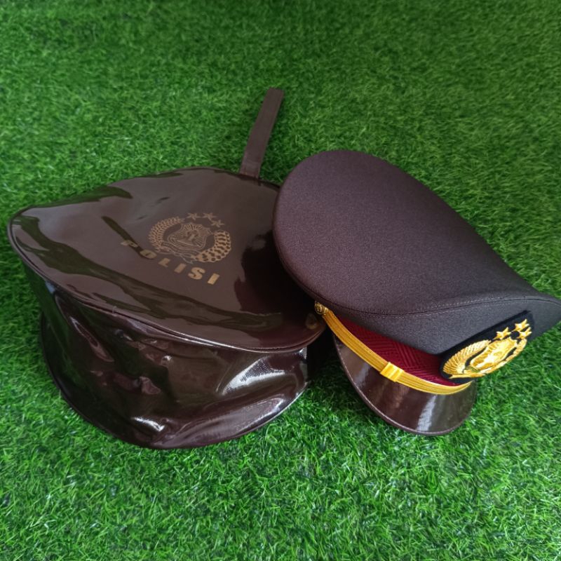Tempat TOPI PET POLISI / TAS TOPI PET POLISI / TAS TOPI PET COKLAT POLISI
