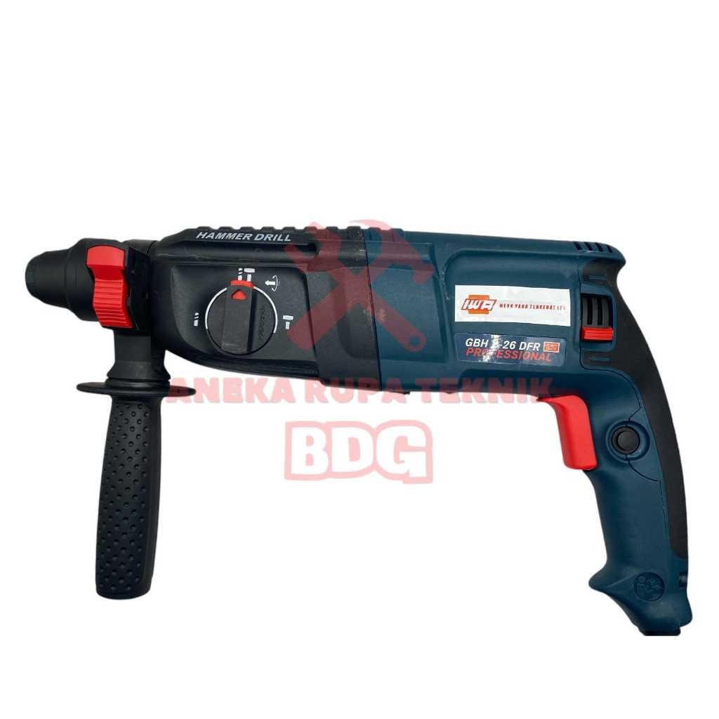 Mesin Hammer Drill Mod.26 Profesional Koper IWA Alat Bor Palu Mod.26 IWA