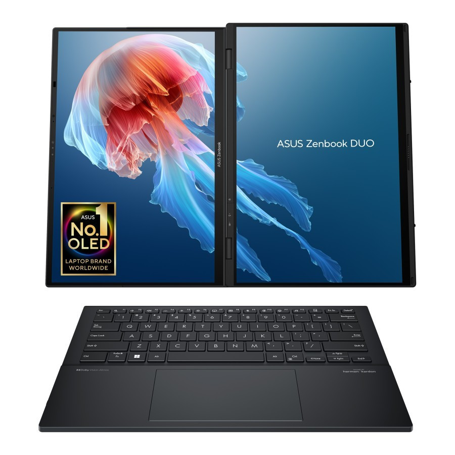 ASUS ZENBOOK PRO DUO 14 UX8406MA INTEL ULTRA 9 185H EVO 32GB DDR5 1TB DUAL 14" 3K OLED 120HZ GREY