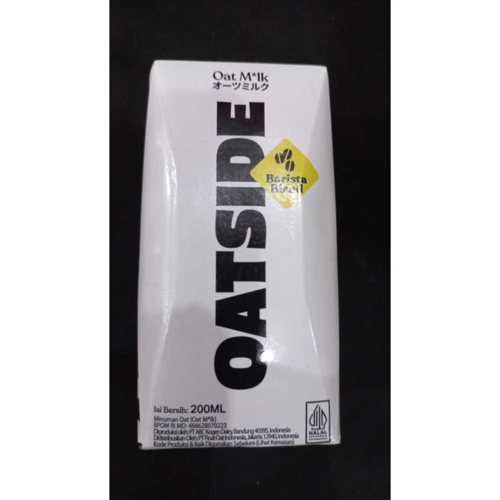 

OATSIDE OAT MILK BARISTA BLEND WITH STRAW 200ML