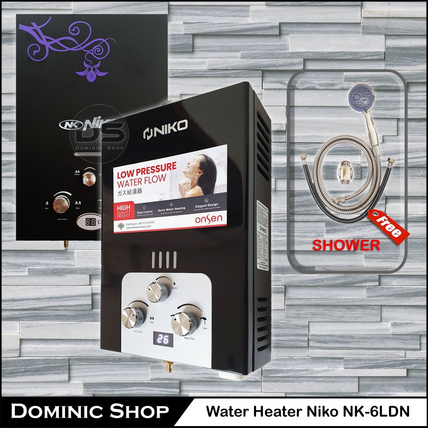 Water Heater Niko NK6LDN / Pemanas Air
