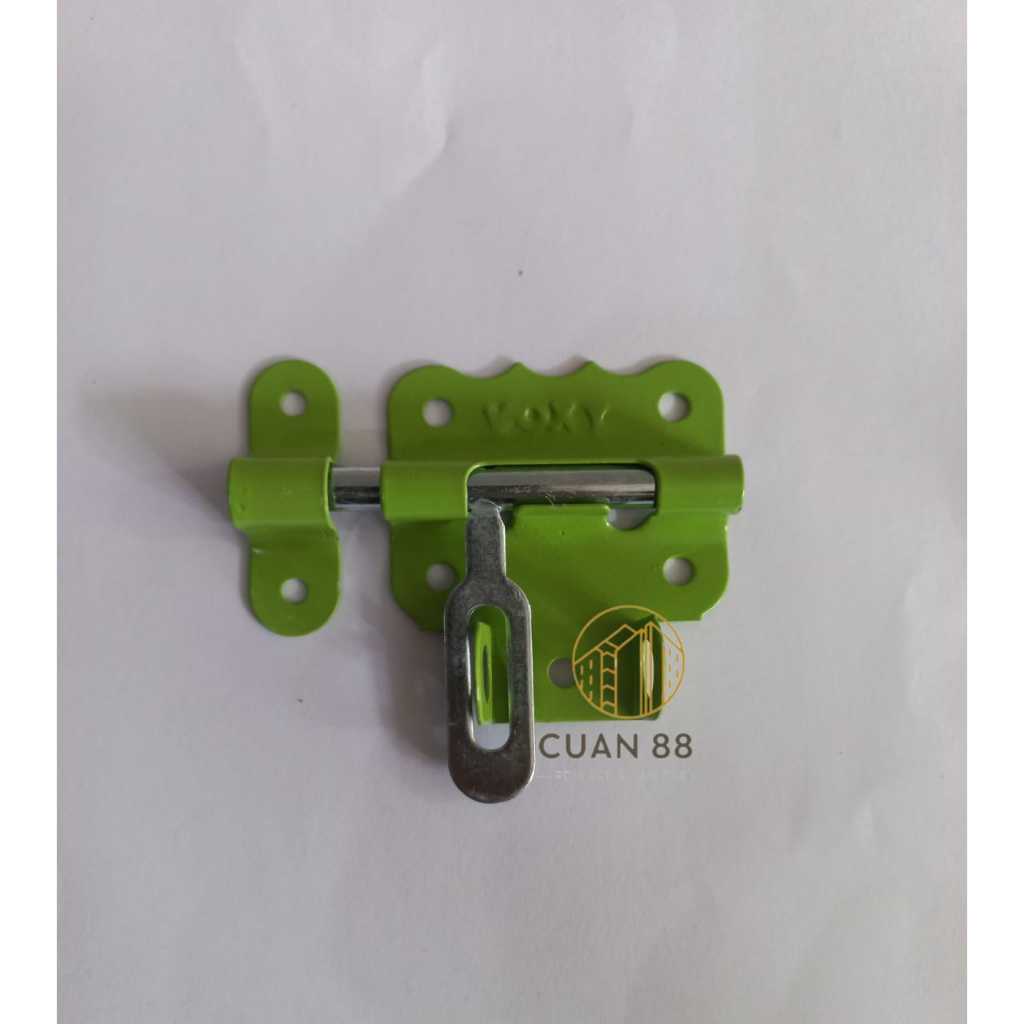 Grendel Gudang Voxy 2INCH / Grendel Overpal / Slot Pintu / Slot Gembok / Tanpa Sekrup