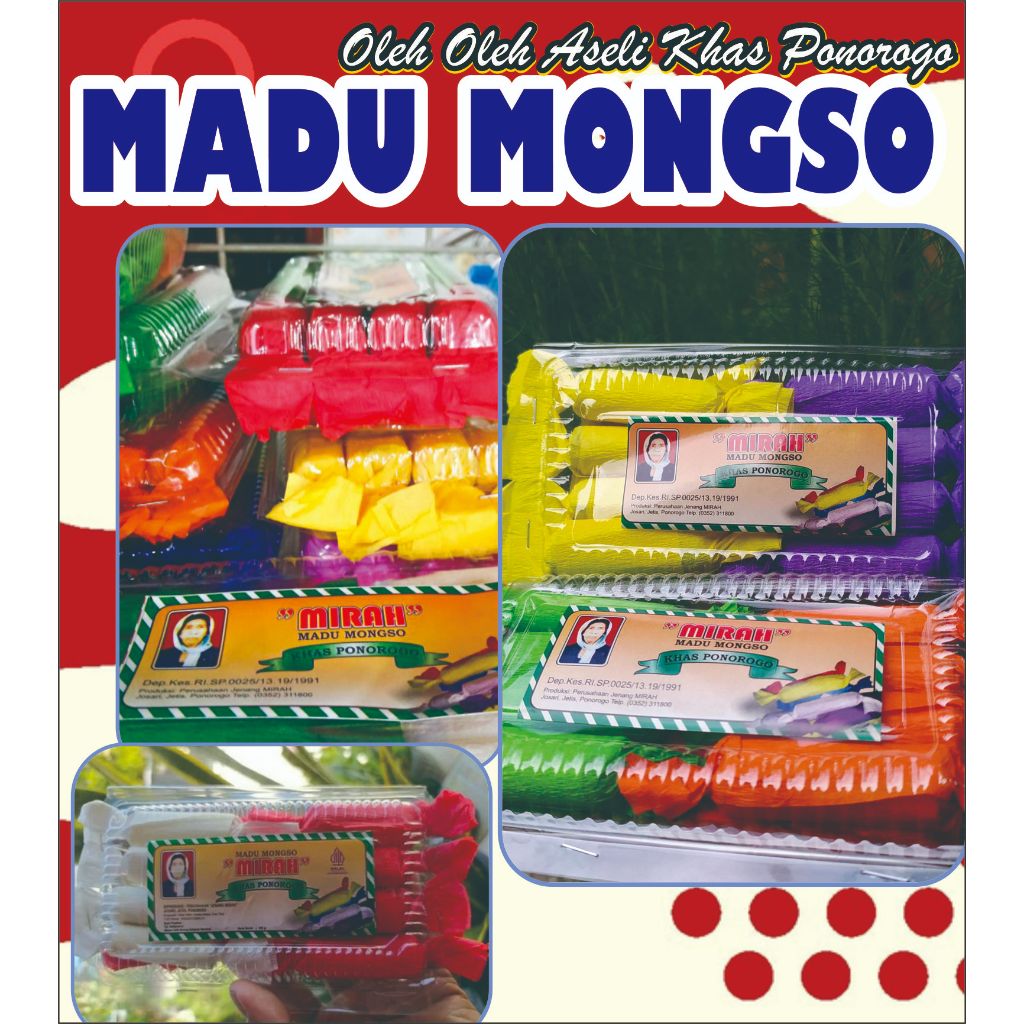 

MADU MONGSO OLEH OLEH KHAS PONOROGO ASELI
