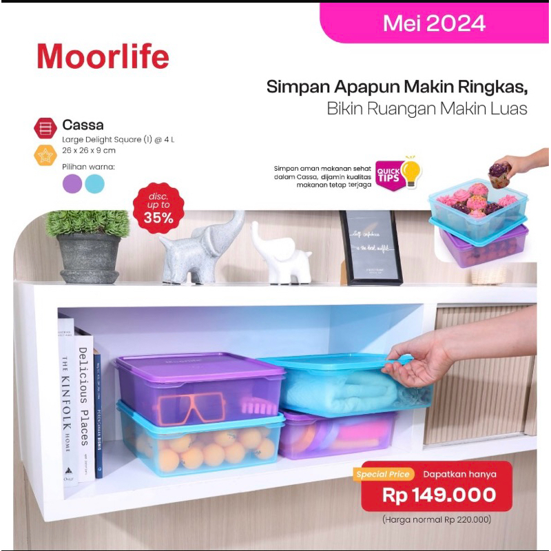 MOORLIFE CASSA//TOPLES SERBAGUNA MOORLIFE//ORIGINAL MOORLIFE
