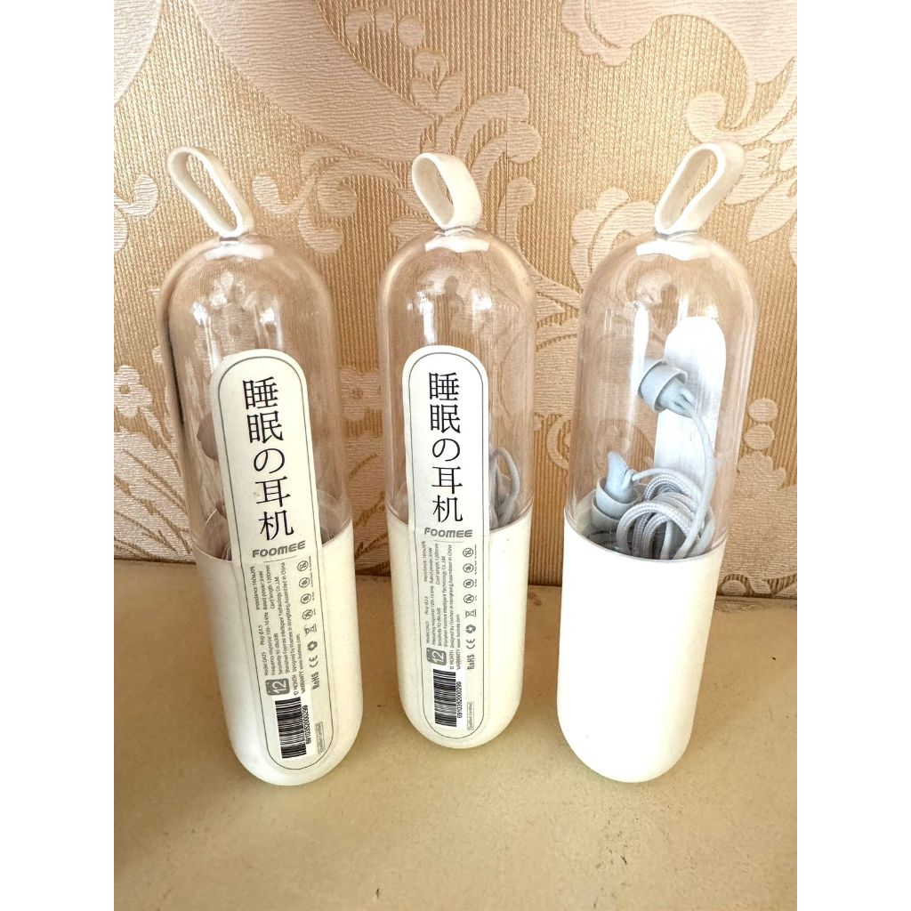 Sleeping Headset Headset aman dibawa tidur rebahan QA25 120cm Foomee Ori