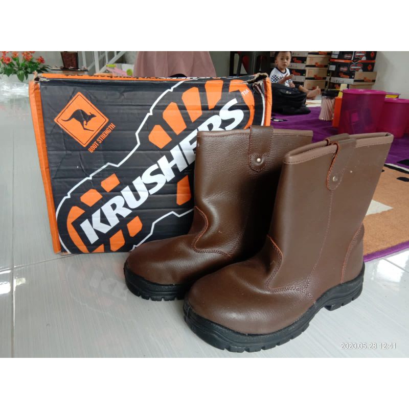 sepatu safety krushers krusher mt isa