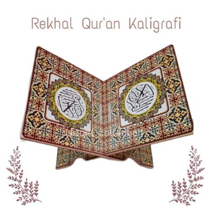Lotsoolup Reqal Alquran / Tatakan Alquran / Meja Lipat Alquran