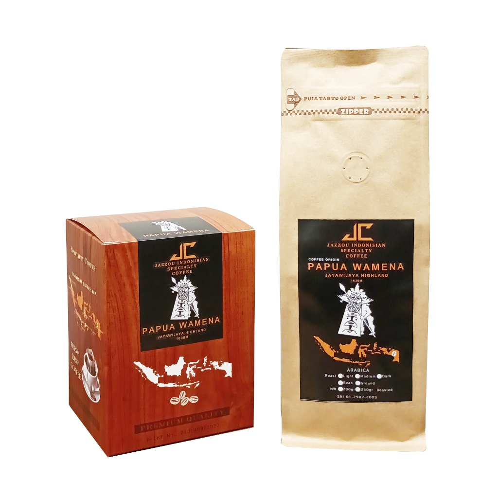 

Jazzou Coffe Arabika Papua Kopi Indonesia 100 Gram