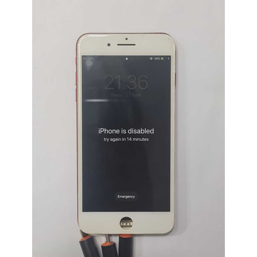 LCD APPLE IPHONE 7 PLUS ORIGINAL SECOND COPOTAN 2ND - MINUS