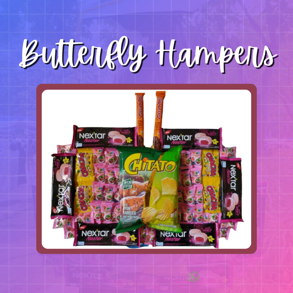 

Butterfly Hampers Anniversary Ulang Tahun Wisuda Valentine | Kado Sayap Kupu-Kupu Special Edition