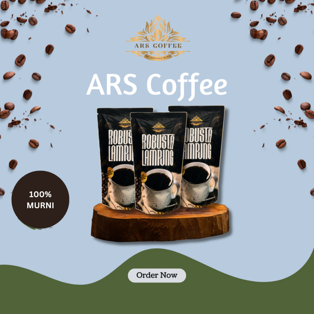 

KOPI ROBUSTA MURNI LAMPUNG - 600gr by ARS COFFEE