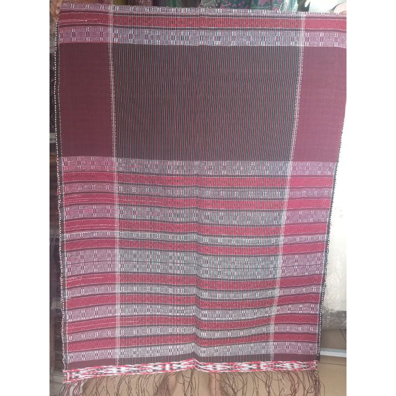 jual ulos Ragi Hotang hitam list silver kilat terbaru terlaris