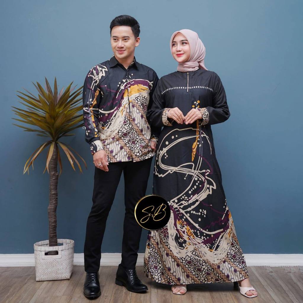 batik couple gamis batik couple batik couple pasangan terbaru
