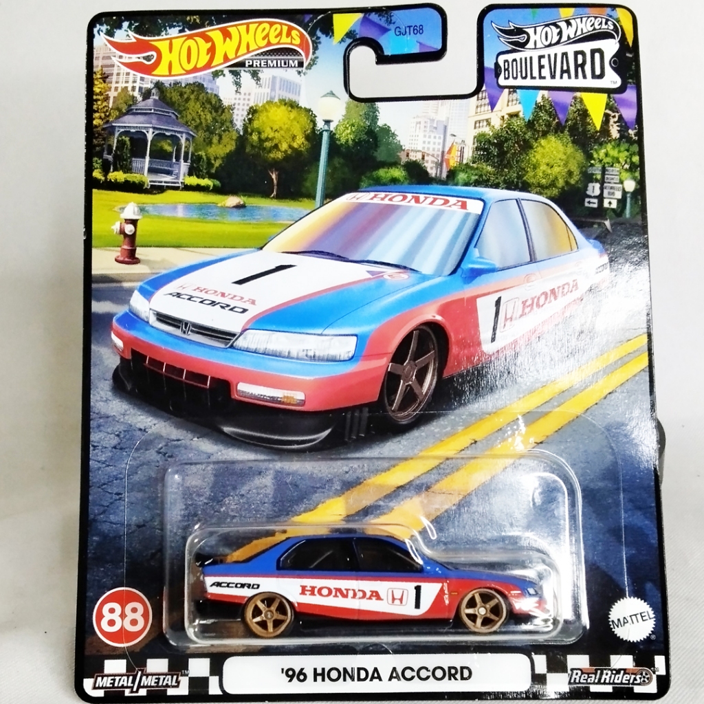 DIECAST HOTWHEELS PREMIUM 96 HONDA ACCORD, HOTWHEELS BOULEVARD HONDA