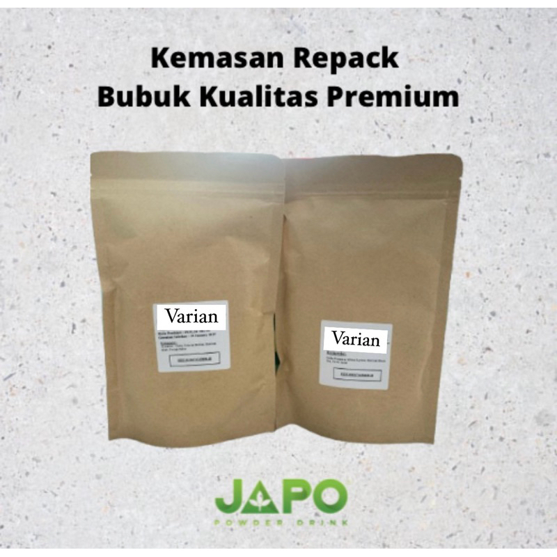 

Kemasan Repacking JAPO 500 Gram - Mochacino