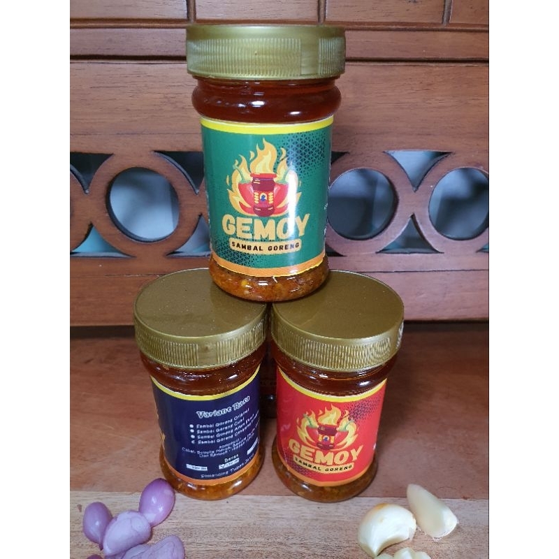 

PROMO SAMBAL GORENG 150 ML BELI 3 GRATIS 1
