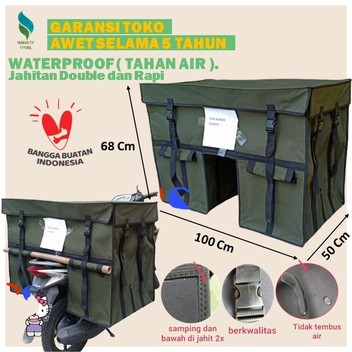 Tas Obrok Motor Tas Motor Samping Box Motor Tas Motor Belakang Tas Motor Touring Tas Kurir Pos C56