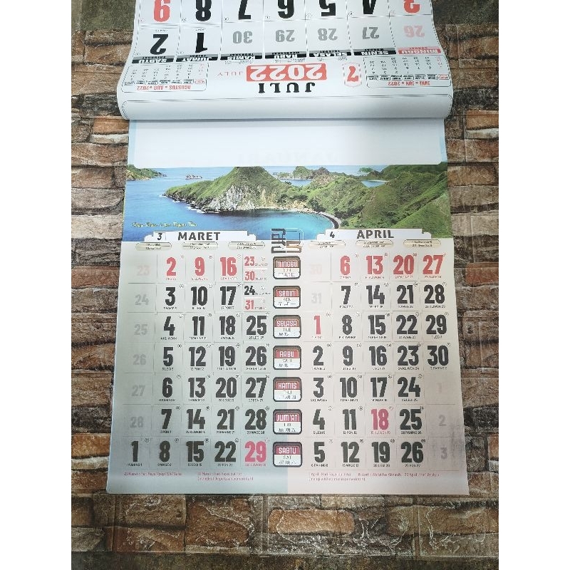 

KALENDER KERJA Murah KERTAS BERWARNA UKURAN JUMBO KRISMON TAHUN 2025