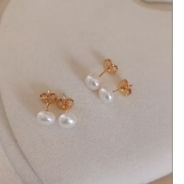 giwang tusuk mutiara tawar asli lombok