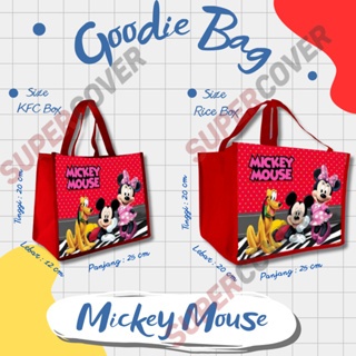 

Tas Goodie Bag Gambar Mickey Mouse Merah, Karakter Mickey Mouse warna Merah untuk Acara Ulang Tahun, Tasyakuran, Aqiqah, Khitan dll