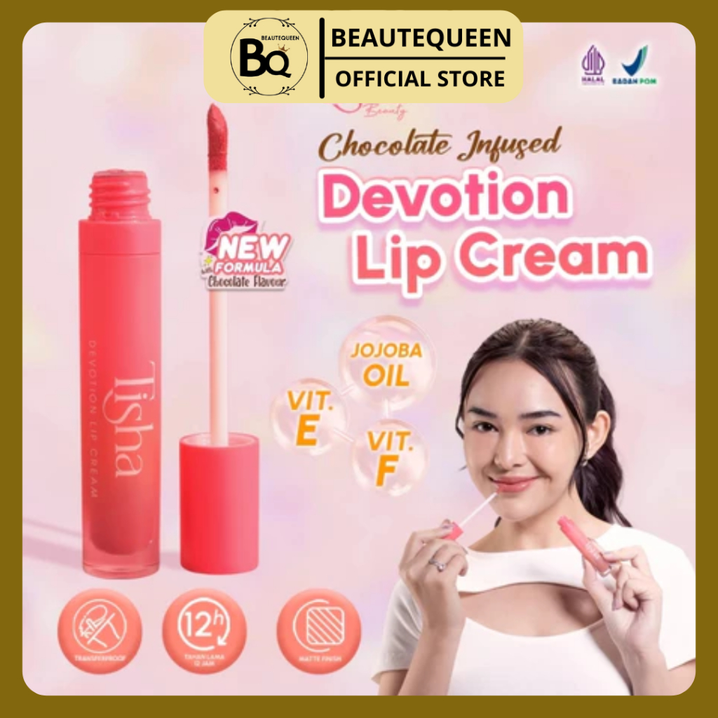 TISHA Beauty Devotion  Lip Cream - Smudge Resistant | Matte | Lip Stick