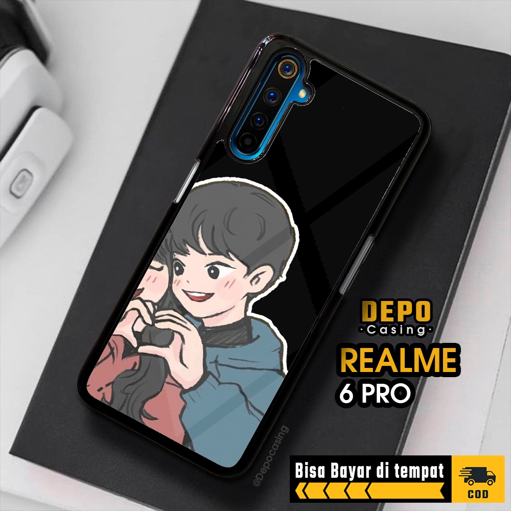 Case Realme 6 Pro Casing Realme 6 Pro Casing Depo Casing [COUPLE] Case Glossy Case Aesthetic Custom 