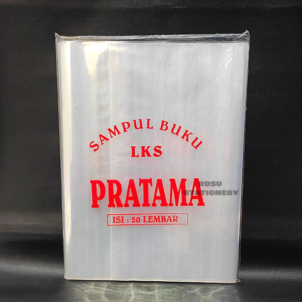 

SAMPUL BUKU PLASTIK PRATAMA LKS 04 (50pcs)