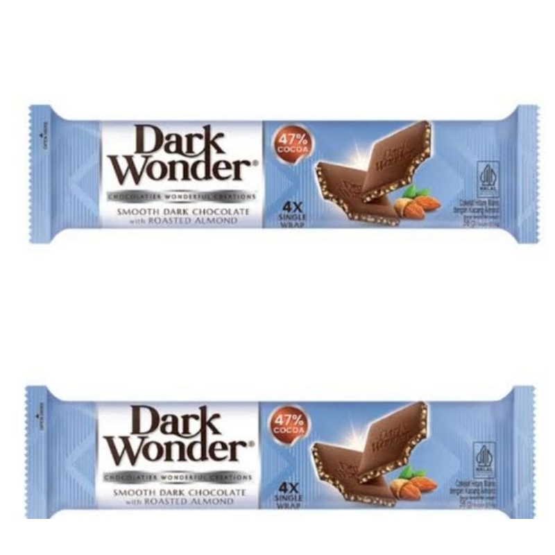 

Dark Wonder Smooth Dark Choco with Roated Almond 56gram