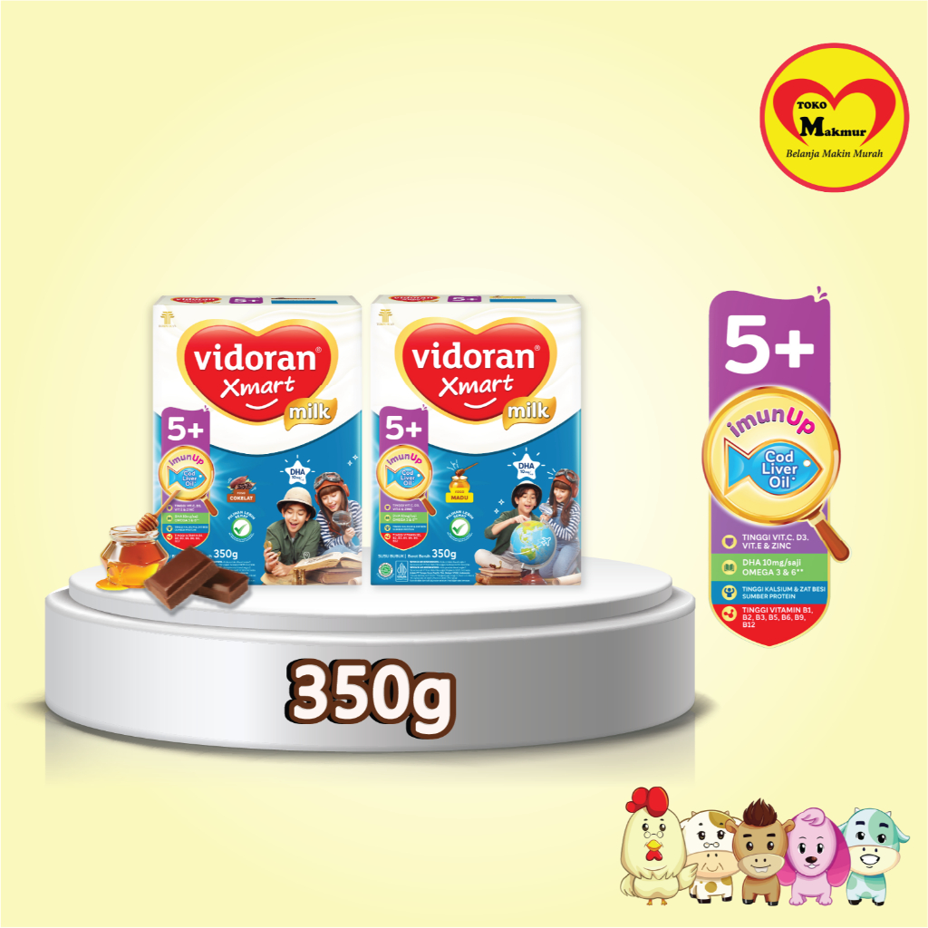 

Vidoran 5+ Madu / Coklat 350gr / Toko Makmur Pondok Jati