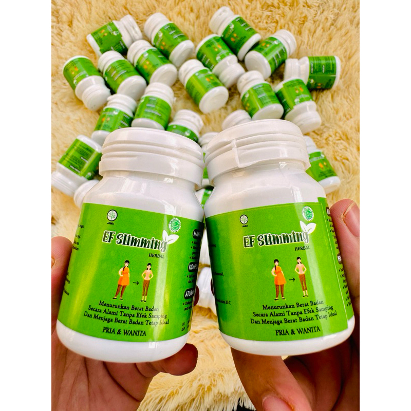 Ecer dan reseller Now EF slimming herbal (Capsule) Garansi turun 3-7 kg dalam 2 minggu