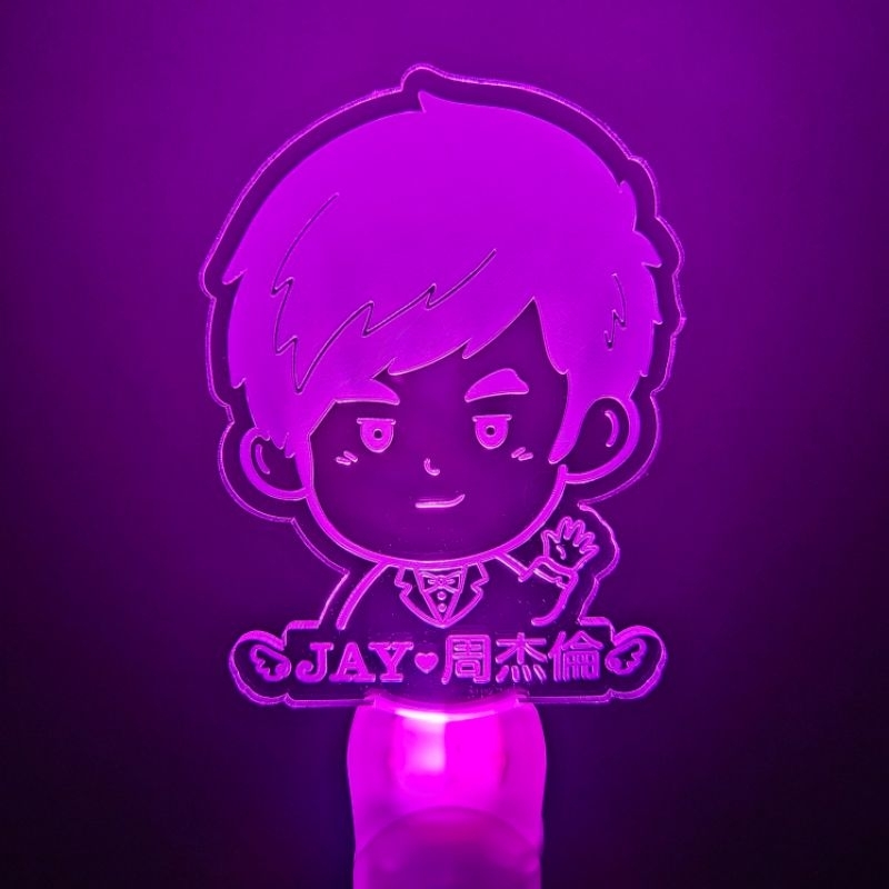 LIGHTSTICK JAY CHOU CARNIVAL WORLD TOUR, LIGHTSTICK CHIBI MULTI COLOUR 15 WARNA, LIGHTSTICK KONSER J