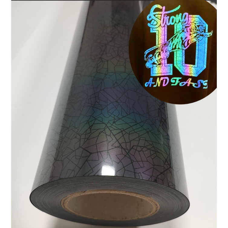 POLYFLEX REFLECTIVE RAINBOW Lebar 50 cm - POLYFLEX RAINBOW METERAN - POLYFLEX TERMURAH(MASKING ADA L