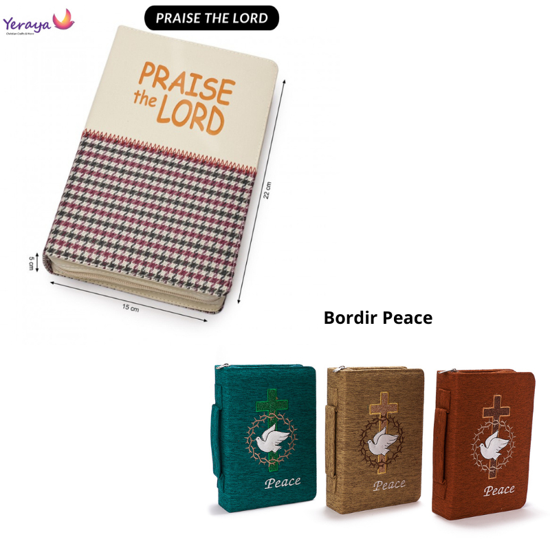 

InJO Sampul Alkitab + Sampul Kidung Jemaat Sedang Cover Tas Buku Alkitab Sampul Kitab Suci