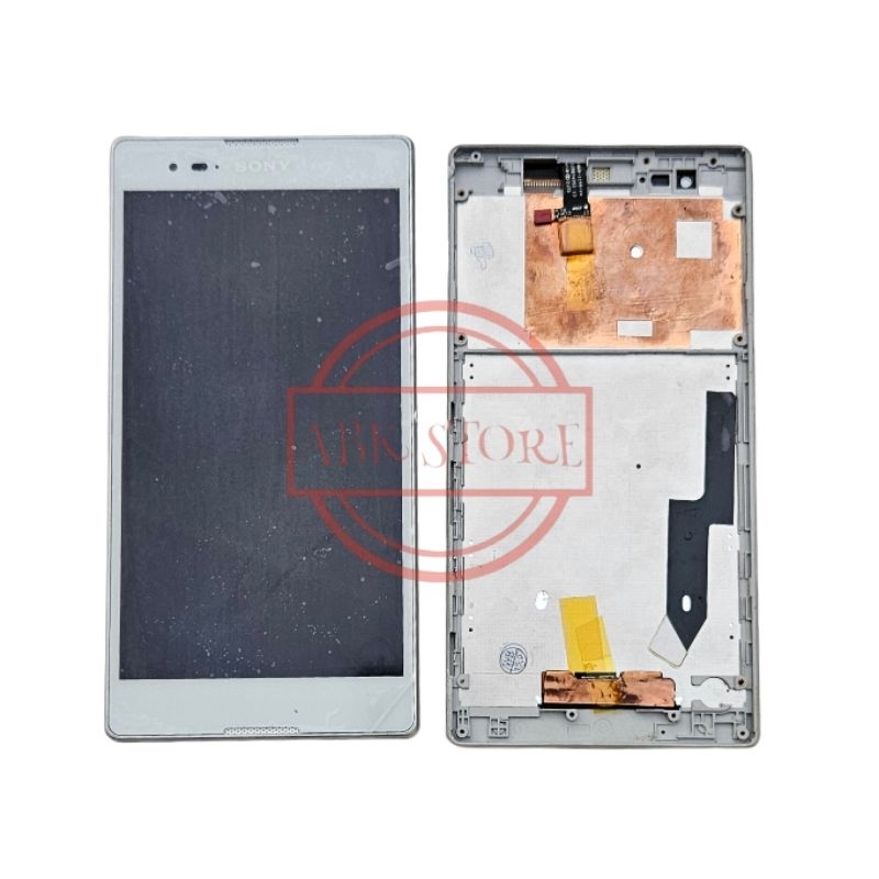 LCD TOUCHSCREEN SONY XPERIA T2 ULTRA D5303, D5316 FULLSET + FRAME / BEZEL