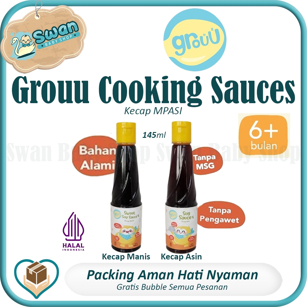 

Grouu Cooking Sauces / Kecap MPASI / Bumbu MPASI